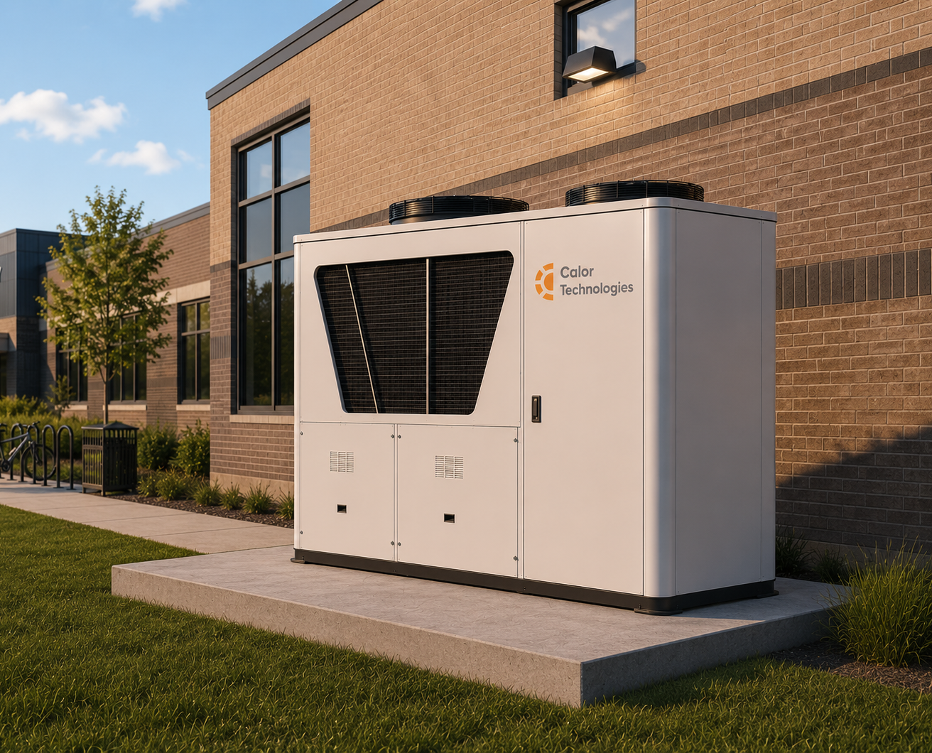 Mesa installed at a school