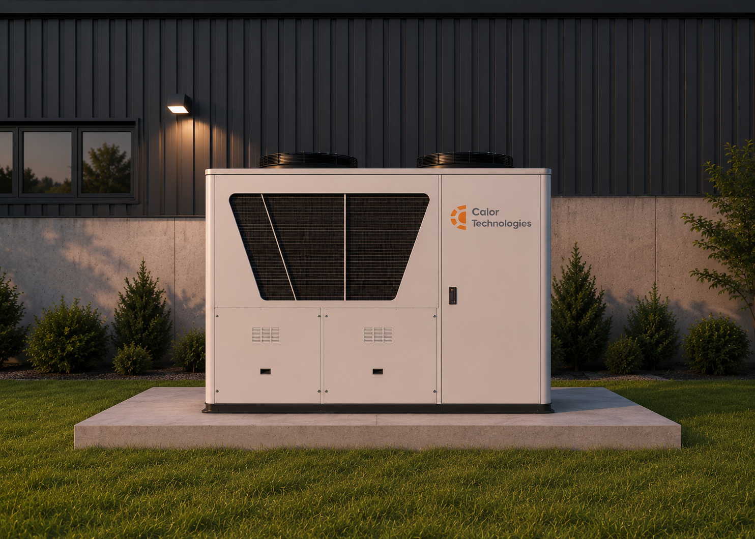 Mesa thermal storage unit at a commercial building